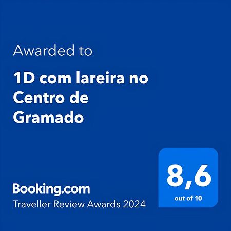 1D Com Lareira No Centro De Gramado Διαμέρισμα Εξωτερικό φωτογραφία
